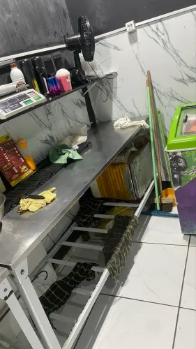 Mesa de inox 
