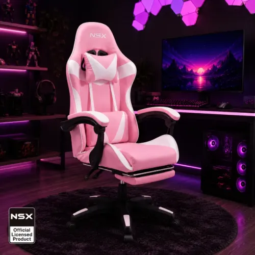 Loja da Fábrica - Cadeira Gamer Rosa - NSX