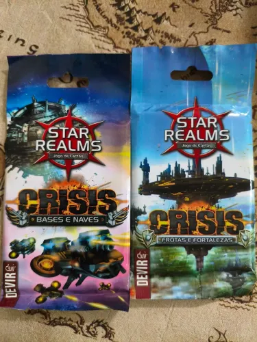 Star Realms Jogo de cartas expansão Crisis em português 
