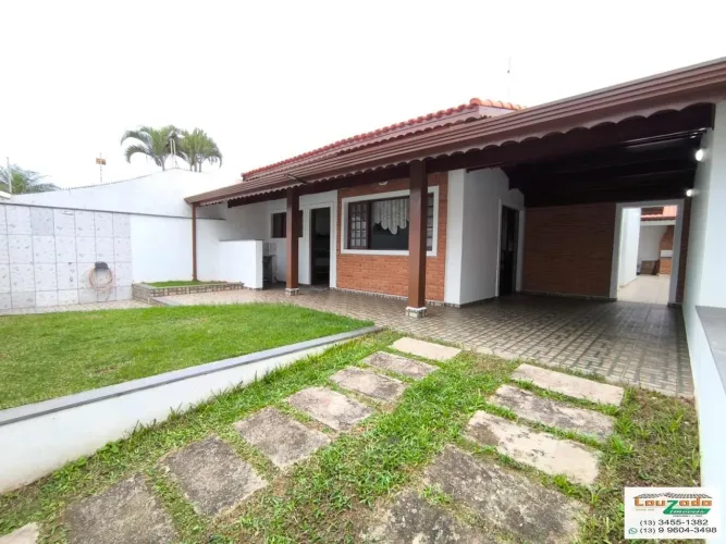 Casa para Locação em Peruíbe, Oasis, 3 dormitórios, 1 suíte, 1 banheiro, 2 vagas