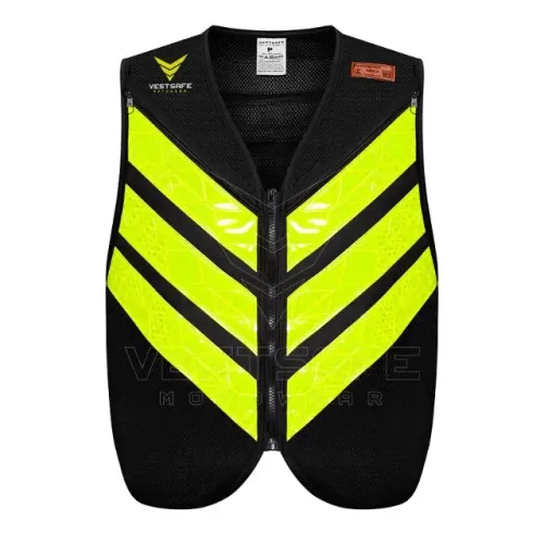 Colete Refletivo para Motoboy com Zíper e Bolso
