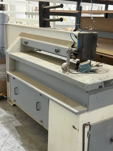 Máquina emendar lâmina 