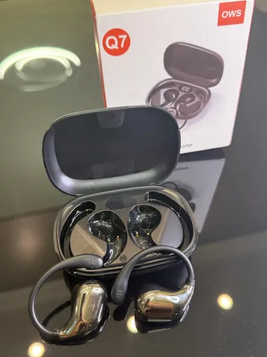 Fone Bluetooth sem fio com microfone