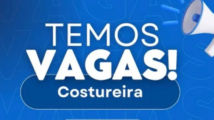 Vaga de costureiro (A) terminal garavelo