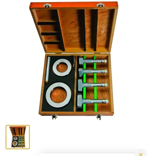 Jogo de micrômetro interno Mitutoyo + Setting