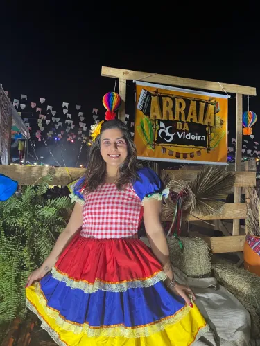 Vestido Festa Junina Adulto