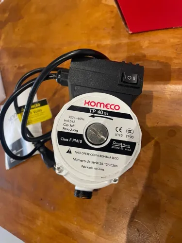 Pressurizador Bomba Pressurizadora Água Komeco Tp40 220 Volts