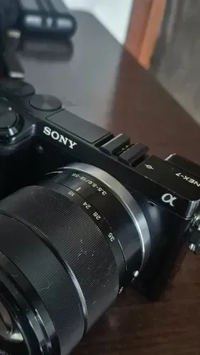 Câmera nex alpha 7 sony 