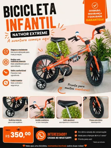 Bicicleta Infantil Aro 16