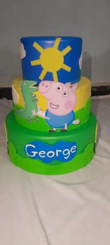 Bolo do George fake