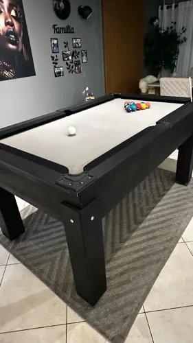 OPORTUNIDADE ÚNICA - MESA DE SINUCA IMPECÁVEL