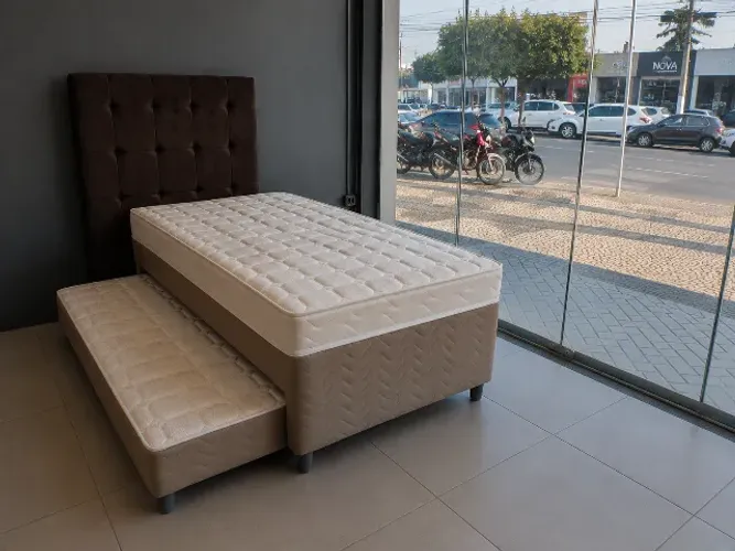 Cama box solteiro (novo) 