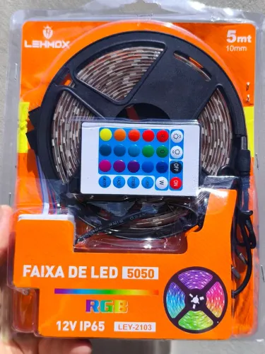 Fita de led completa 5 metros RGB 5050