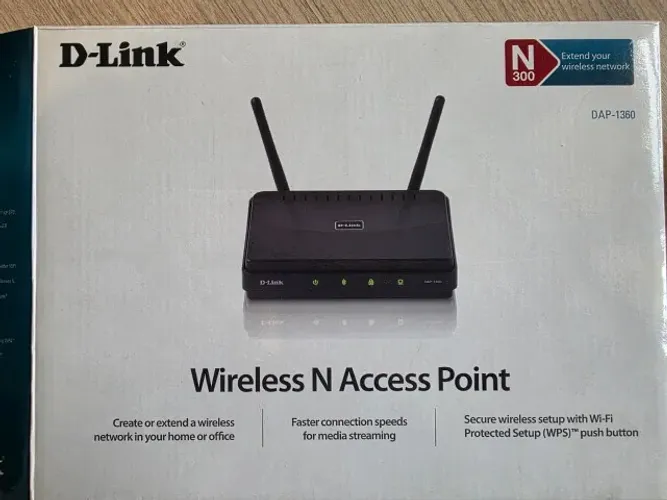 ACCESS POINT / REPETIDOR DE Wi-Fi Wireless N D-LINK DAP-1360