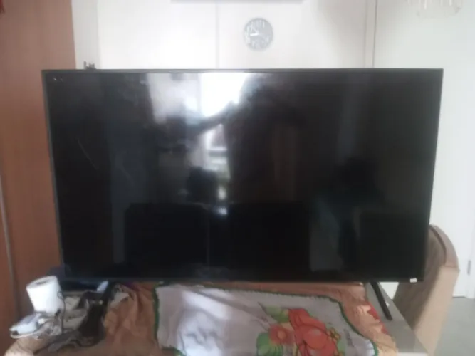 Tv quebrada tela
