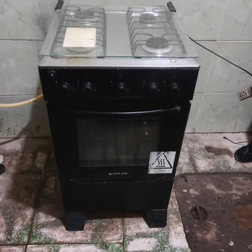 Fogão atlas preto 330