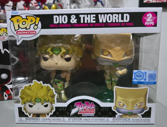 Funko Pop! Jojo's Dio & The World 2 Pack