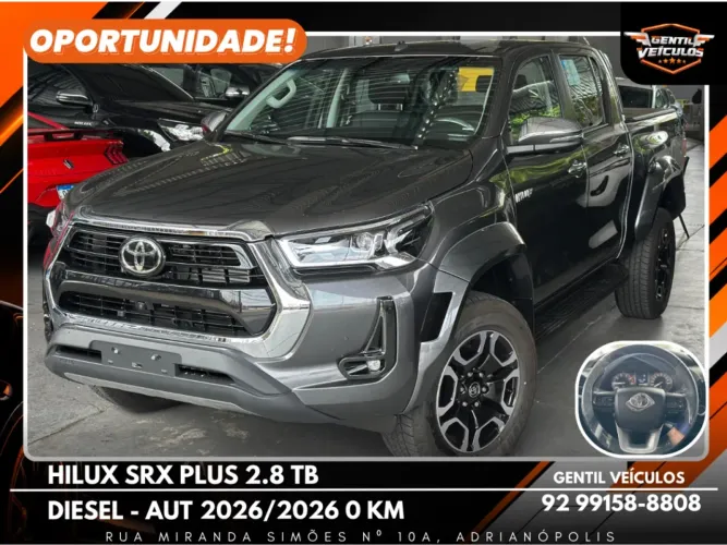 Toyota Hilux CD SRX Plus 4X4 2.8 TDI Die. Aut. 2026