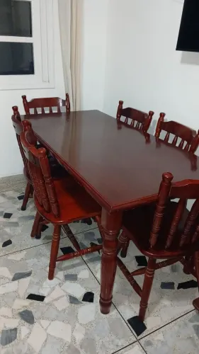 Mesa e sofa