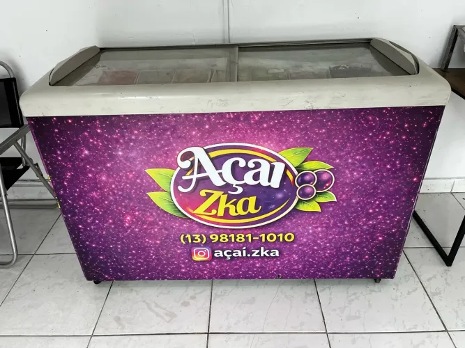 Freezer expositor horizontal 390 Litros