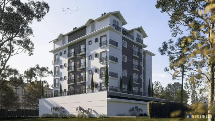 Apartamento á venda com 2 dormitórios, sendo 1 suíte,1 vaga, Pousada da Neve, Nova Petrópo