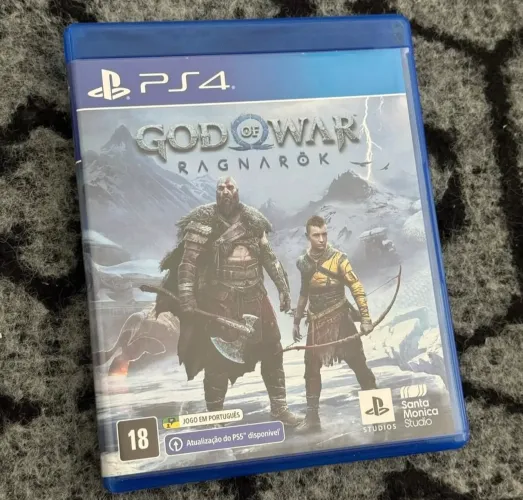 God of War Ragnarok ps4 novo lacrado