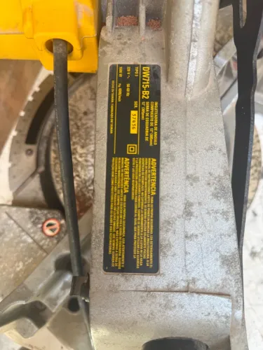 SERRA ESQUADRIA 1600w DEWALT 220v