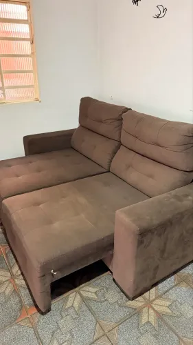 Vendo sofá retrátil reclinável usado