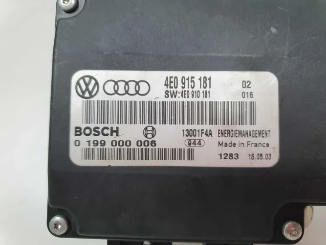 Módulo Controle Da Bateria Audi A8 D3 03 04 05 06 07 08 09