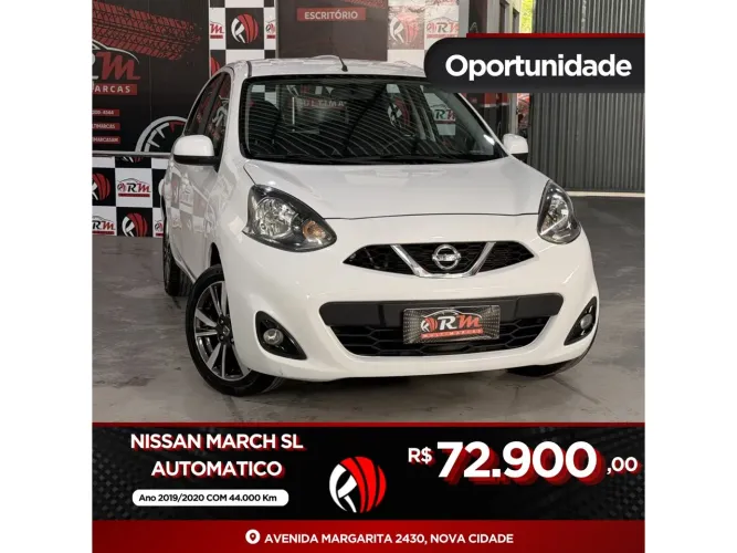 Nissan March SL 1.6 16V Flexstart 5P Aut. 2020