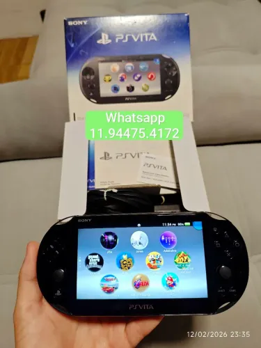 Ps vita slim 64gb desbloqueado lotado de jogos , emuladores e ports (novinho)