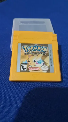 Jogo game boy pokémon edição pikachu original