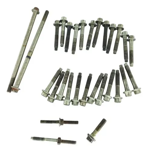 Jogo Kit Parafusos Gaiola Cabeçote Ford Ranger Troller 3.2