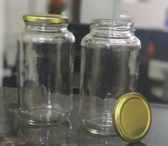 Frasco de vidro para artesanato ou conserva 