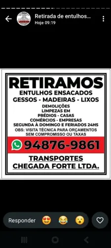 TIRA ENTULHOS