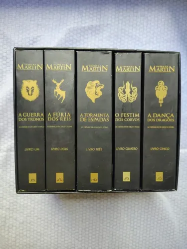 Guerra dos tronos de G. R. R. Martin - Box edição de colecionador