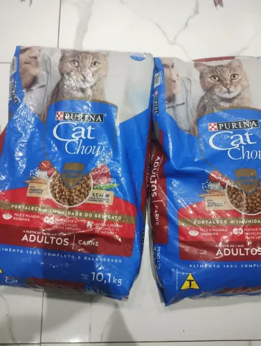 Ração catchow carne 10,1kg