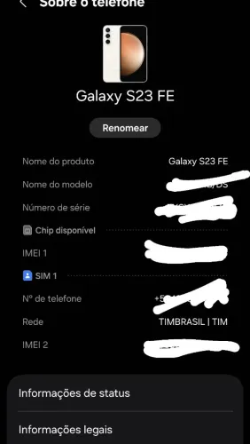 Vendo Samsung s23 fe 