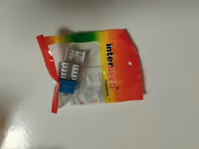 Conectores Rj45 cat5 fêmea 