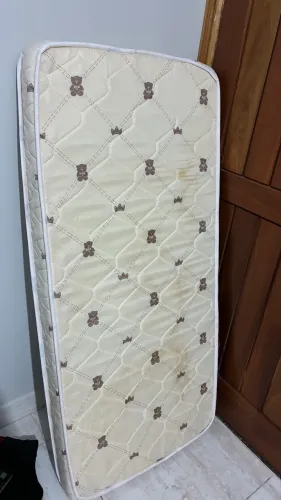 Colchão de berço 10cm x 1,30m x 60cm