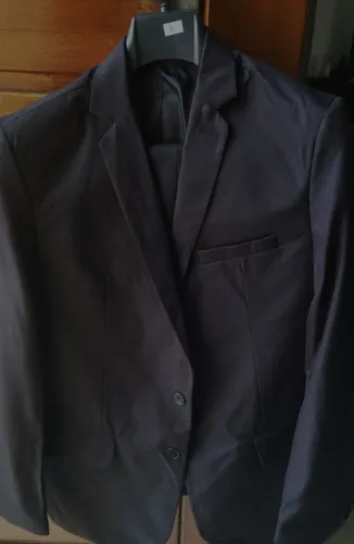 Terno masculino preto NOVO