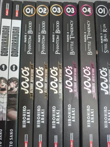 Jojo parte 1 e 2