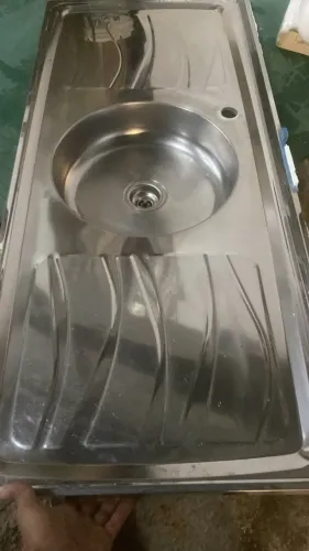Pia de Cozinha em INOX - 1,20 x 0,53