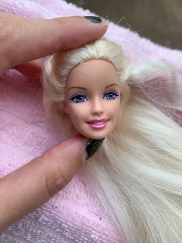 Boneca Barbie Odette lago dos cisnes Deluxe cabeça 