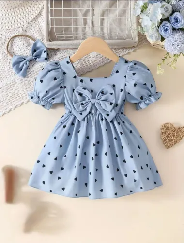 Vestido infantil 12 a 18 meses.