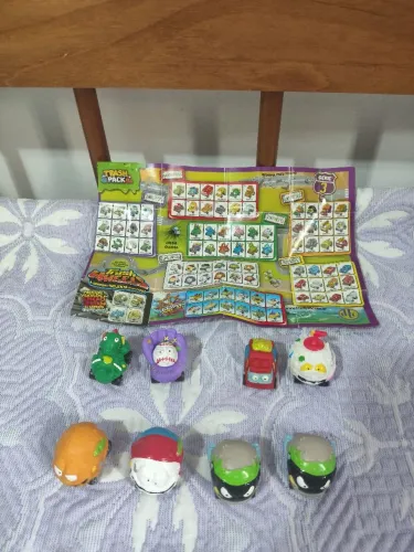 Miniaturas coleção carrinhos trash pack diversos