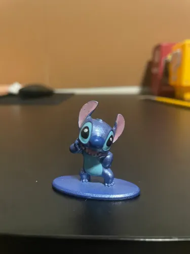 Mini Boneco Stitch Disney Nano Metalfigs Jada Toys - Colecionável