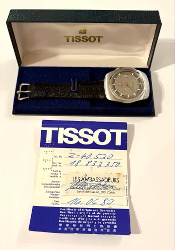 Raridade: Relógio Tissot Navigator Sonorous (1980) original e revisado