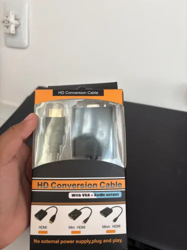 Vendo cabo hdmi para vga