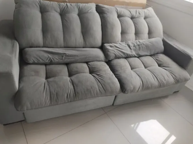 Vendo sofá usado apenas 300,00
